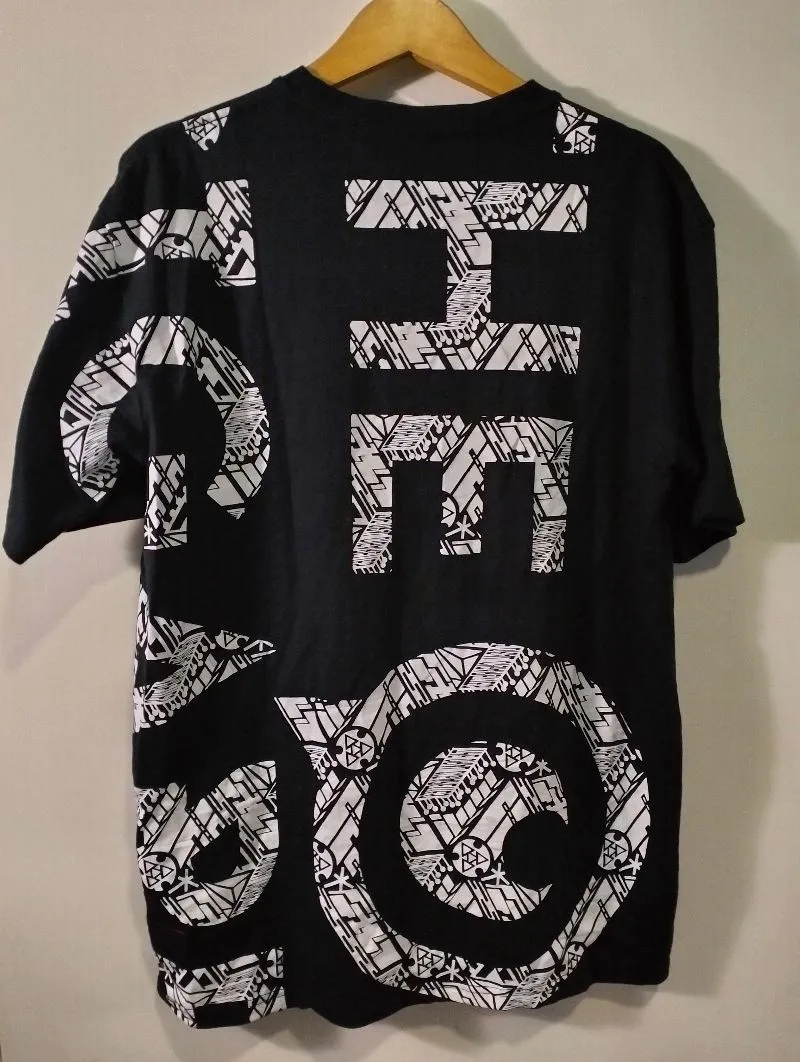 Streetwear Casual T-shirt Pria black photo 1