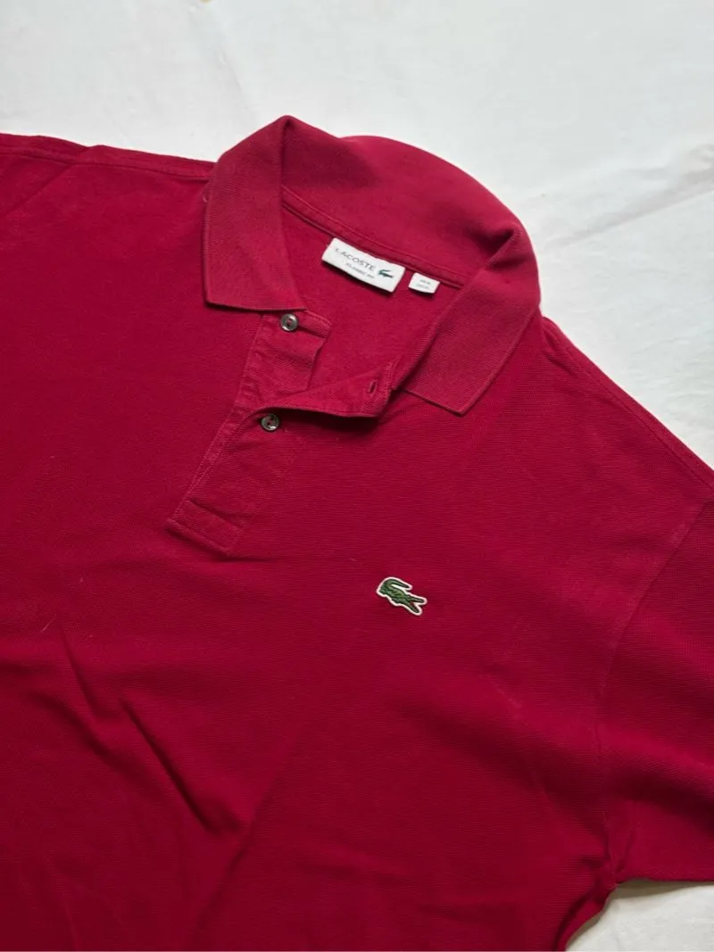 Lacoste Polo Red Ori Size XL photo 1