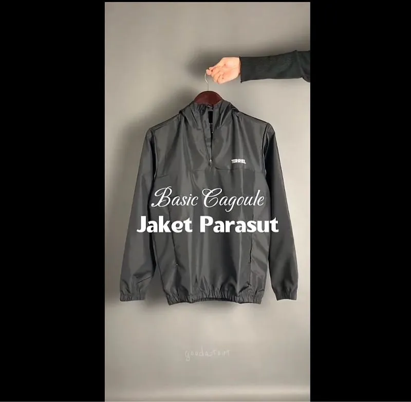 Terrel Cagoule Jacket Parasut sport lari jogging photo 1
