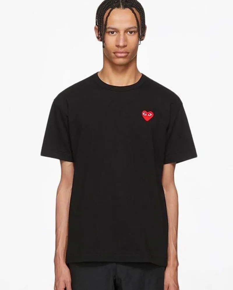 Streetwear Casual T-shirt Pria black photo 1