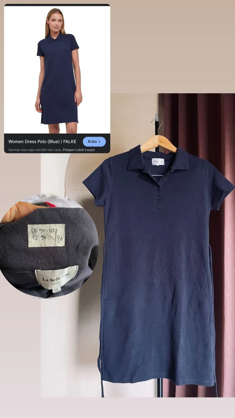 Dress polo navy photo 1