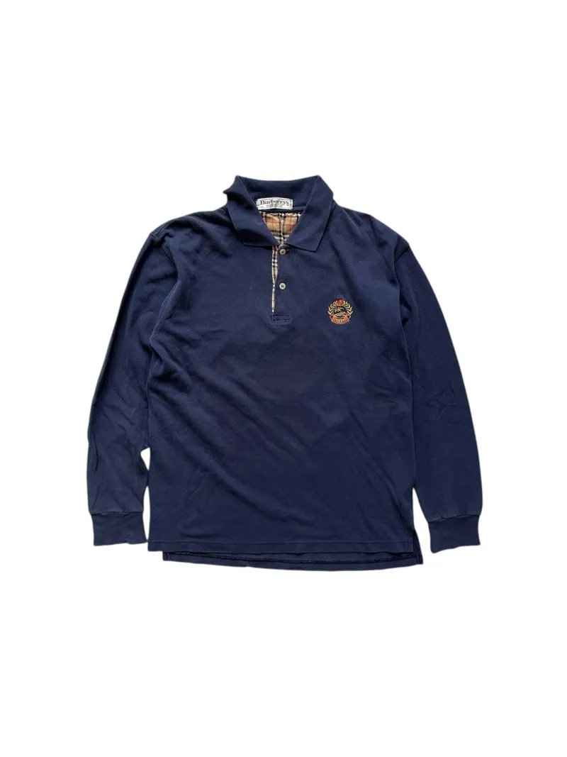 Burberry Casual Polo shirt Pria navy photo 1