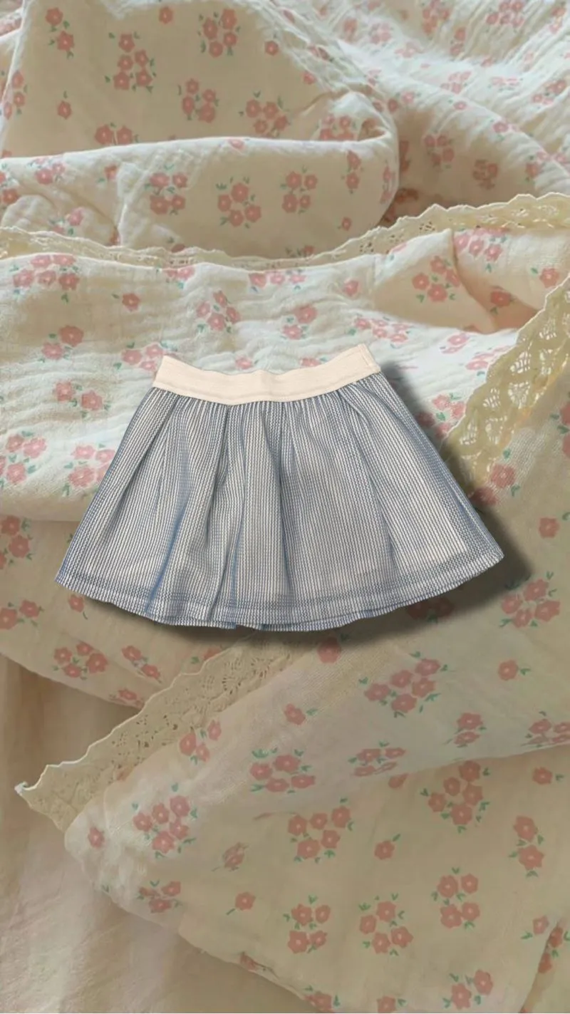 coquette shoujo baby blue mini skirt  photo 1