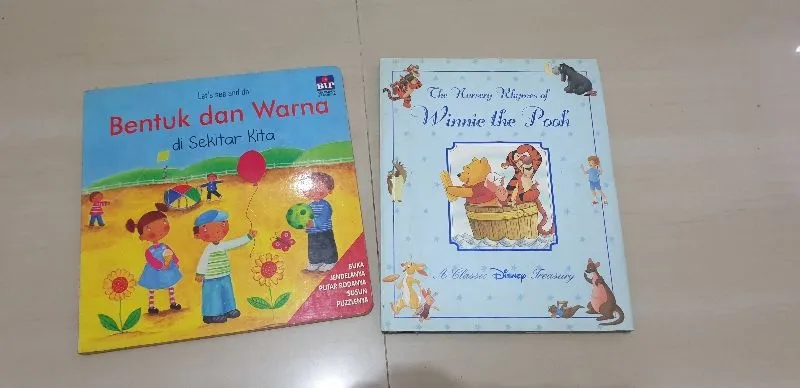 garage sale buku anak import hard cover second photo 1