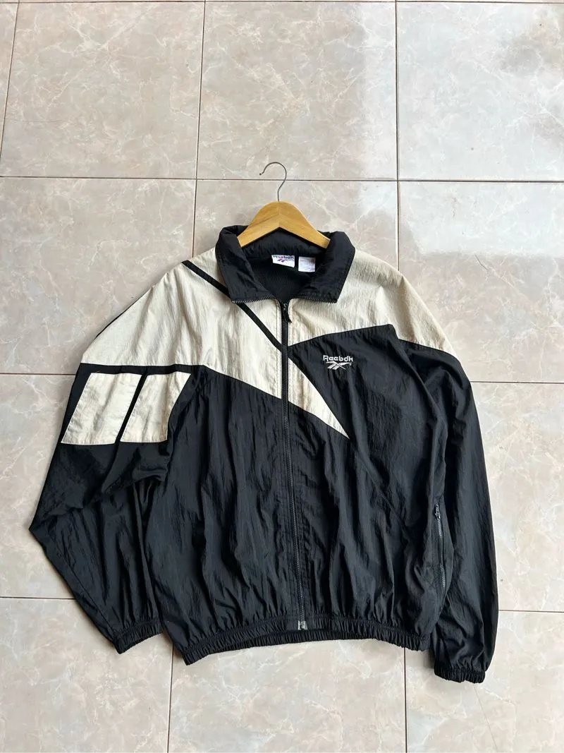 jaket windbreaker reebok vintage jaspo big logo