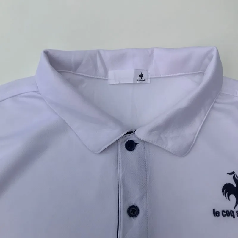 Polo shirt le coq sportif size M kaos kerah second Preloved