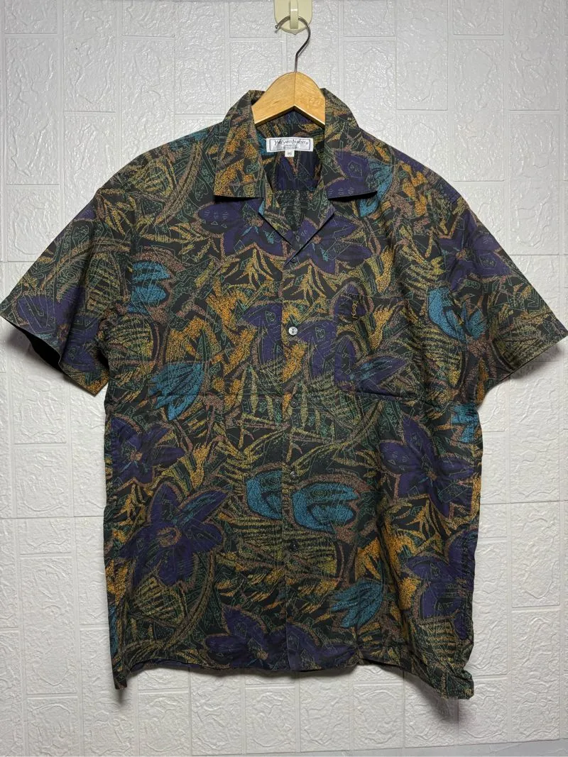 YVES SAINT LAURENT SHORT SLEEVE SHIRT SECOND ORIGINAL photo 1