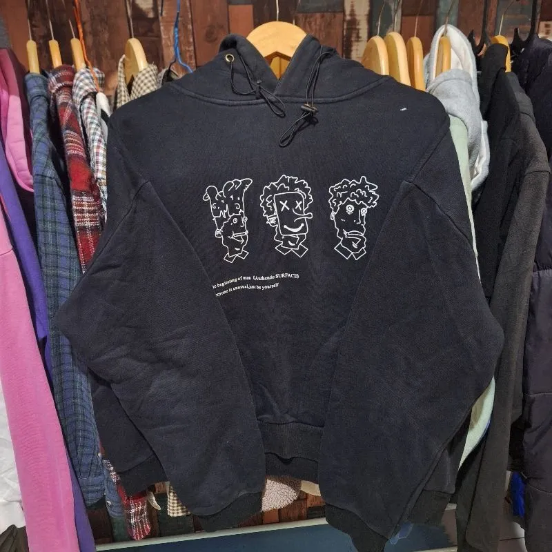 Hoodie Unusual Initoator Centre Print photo 1