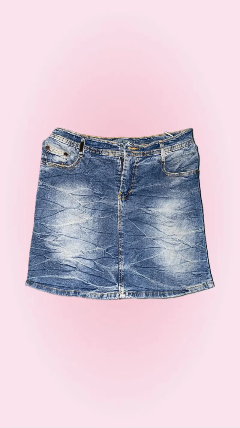 nimi skirt jeans vintage retro photo 1