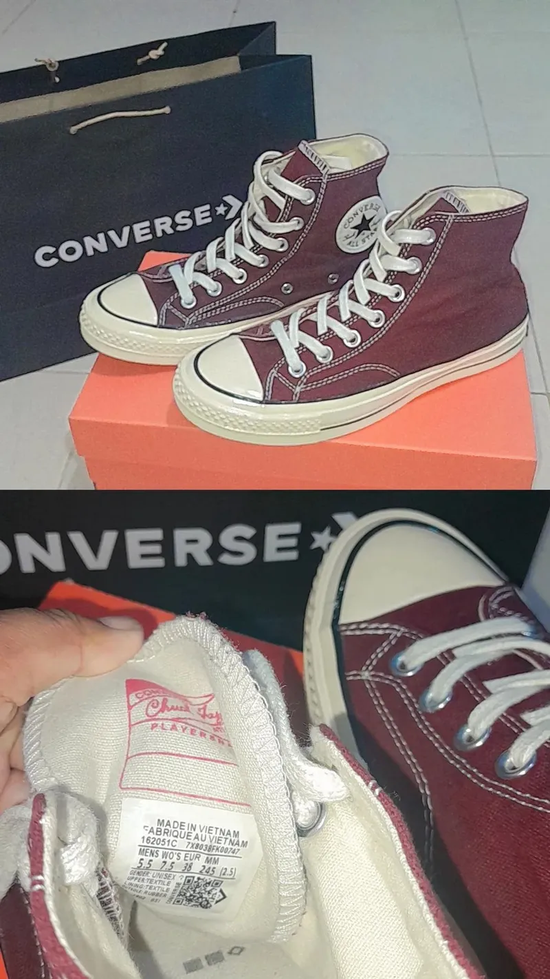 Converse Casual Sneakers Wanita burgundy photo 1