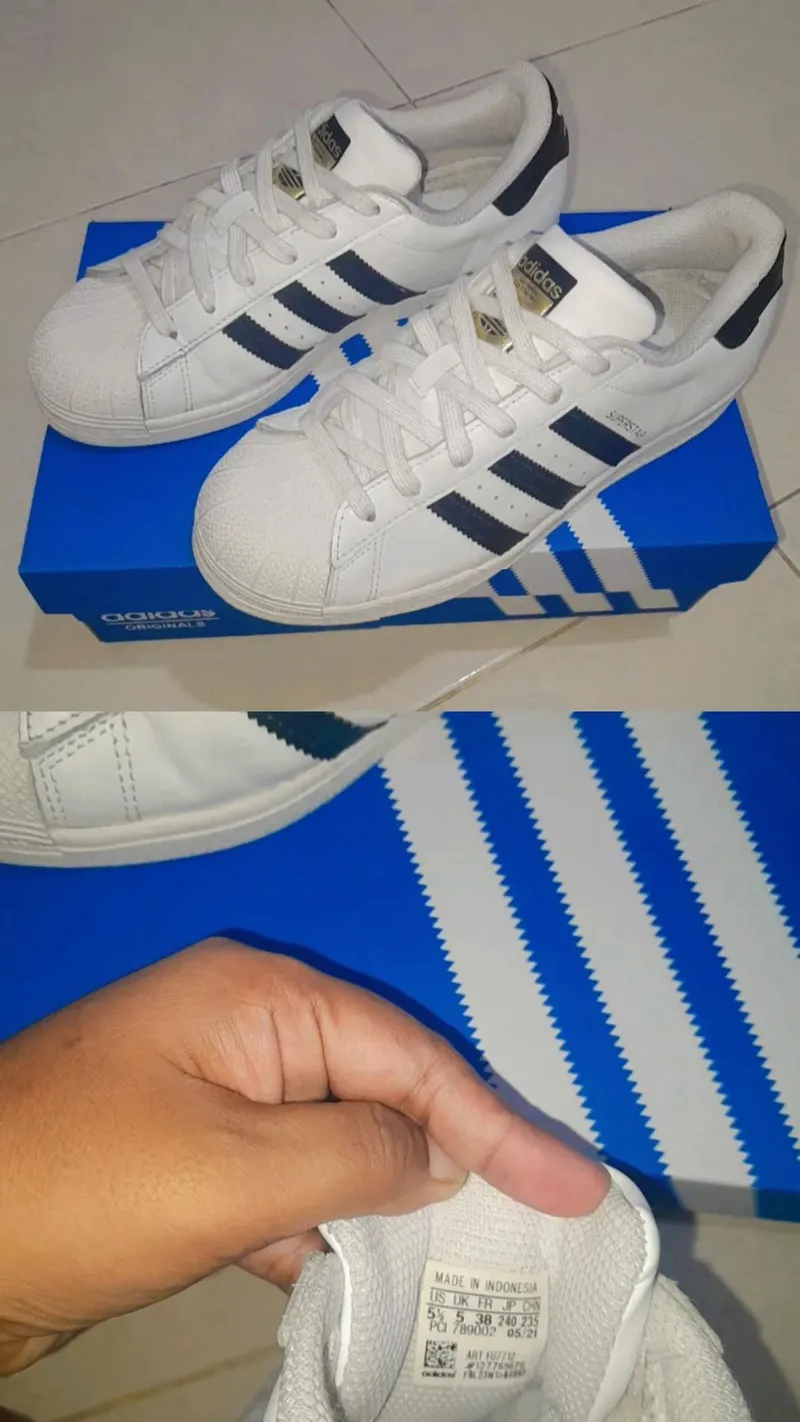 Adidas Casual Sneakers Wanita white photo 1