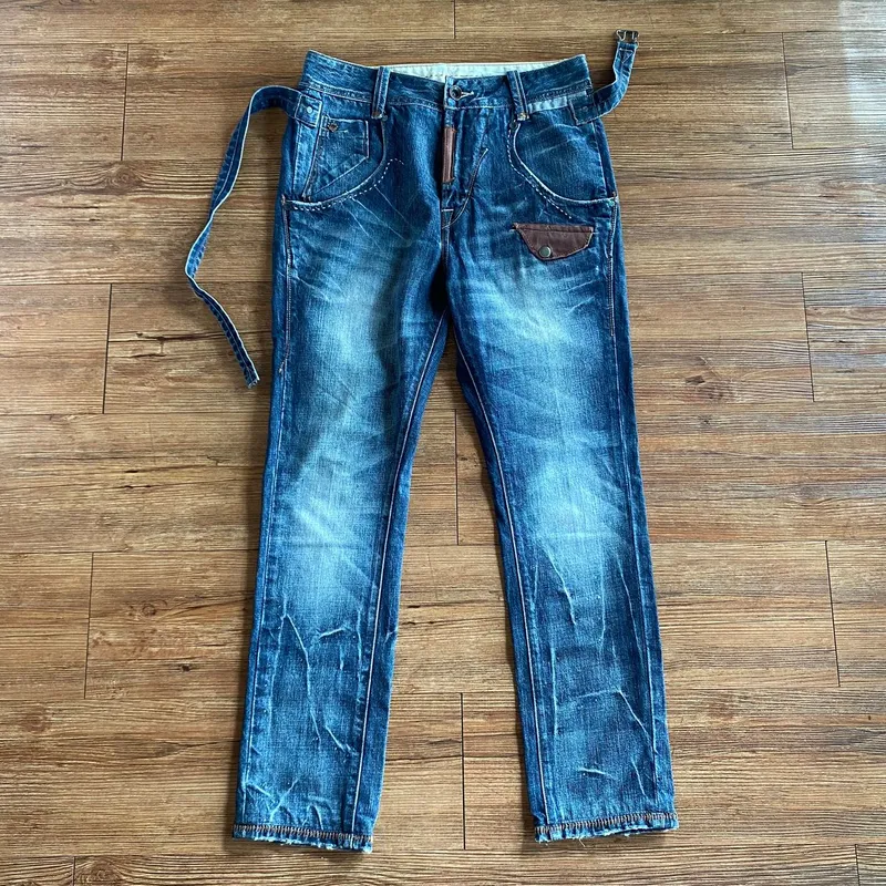 Levi's Vintage Streetwear Jeans Pria navy brown photo 1