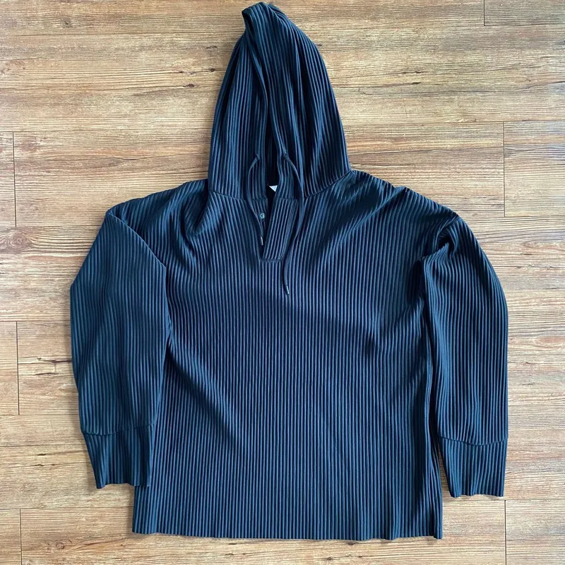 ZARA Luxury Minimalist Hoody Pria navy black photo 1