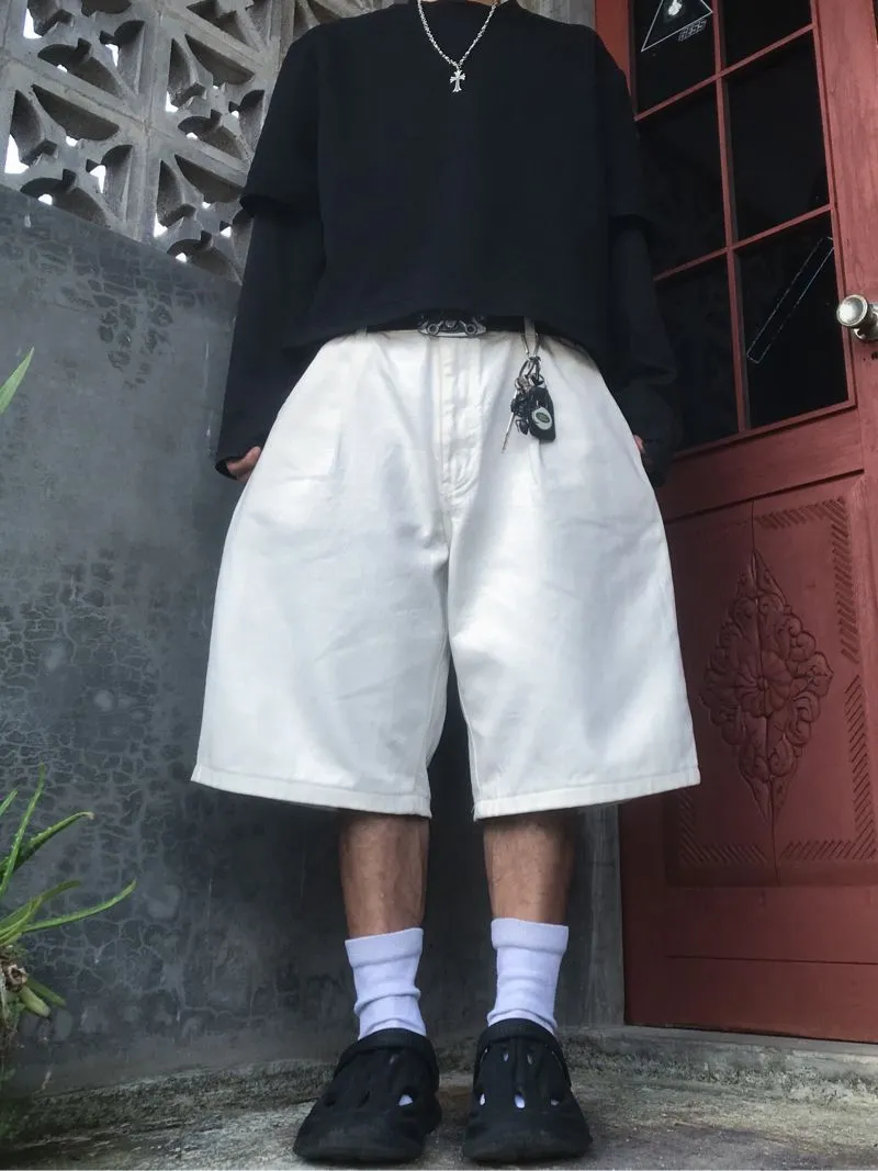 baggy jeans jorts photo 1