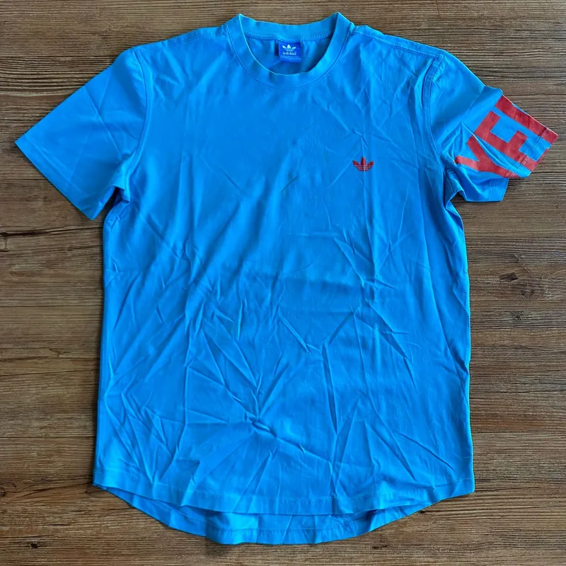 Adidas Streetwear Y2K Jersey Pria red blue photo 1