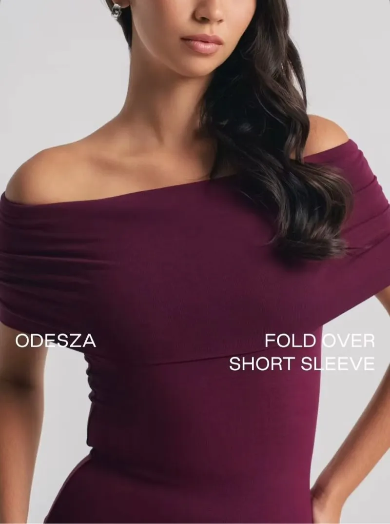 Goena Sabrina Top Maroon photo 1
