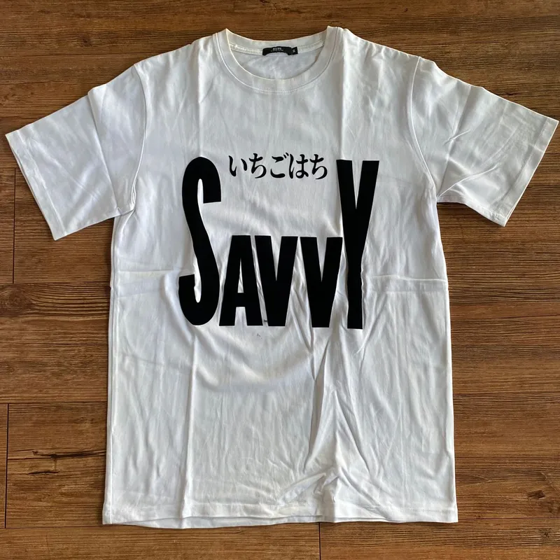 Streetwear Minimalist T-shirt Pria white black photo 1