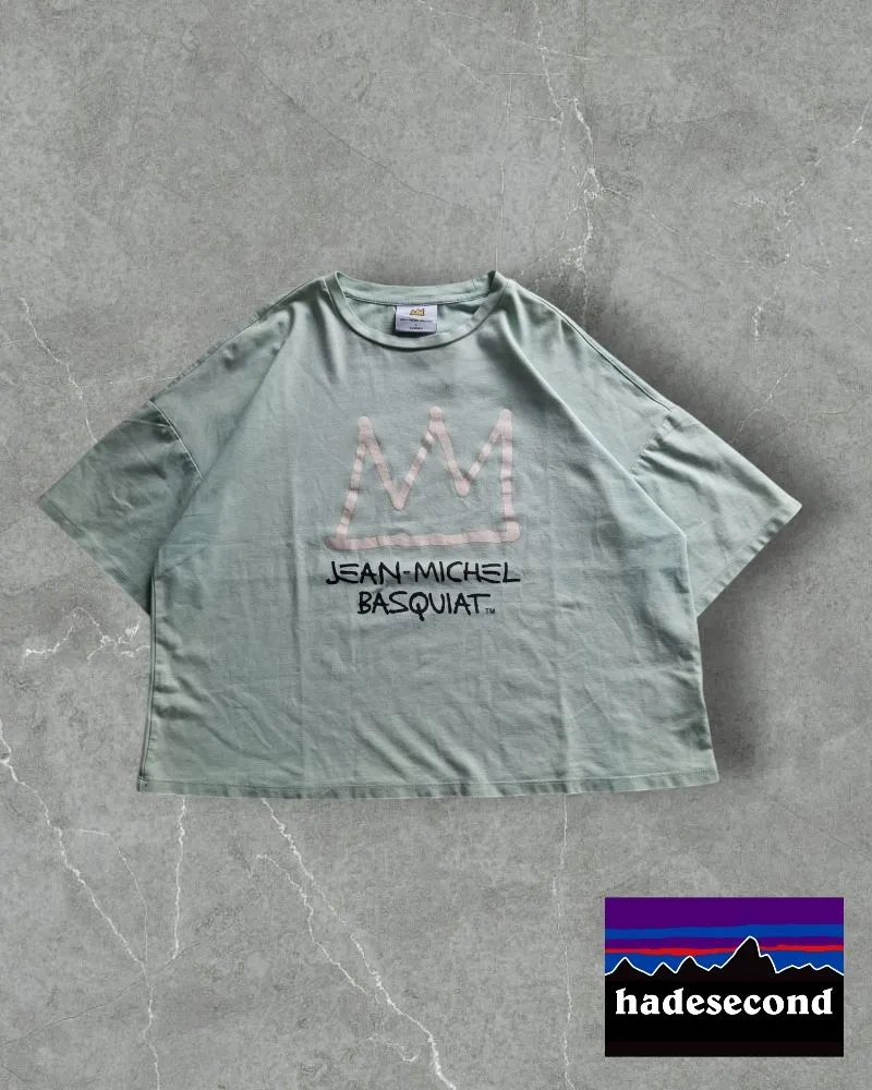 Jean Michael Basquait Oversize T-Shirt photo 1