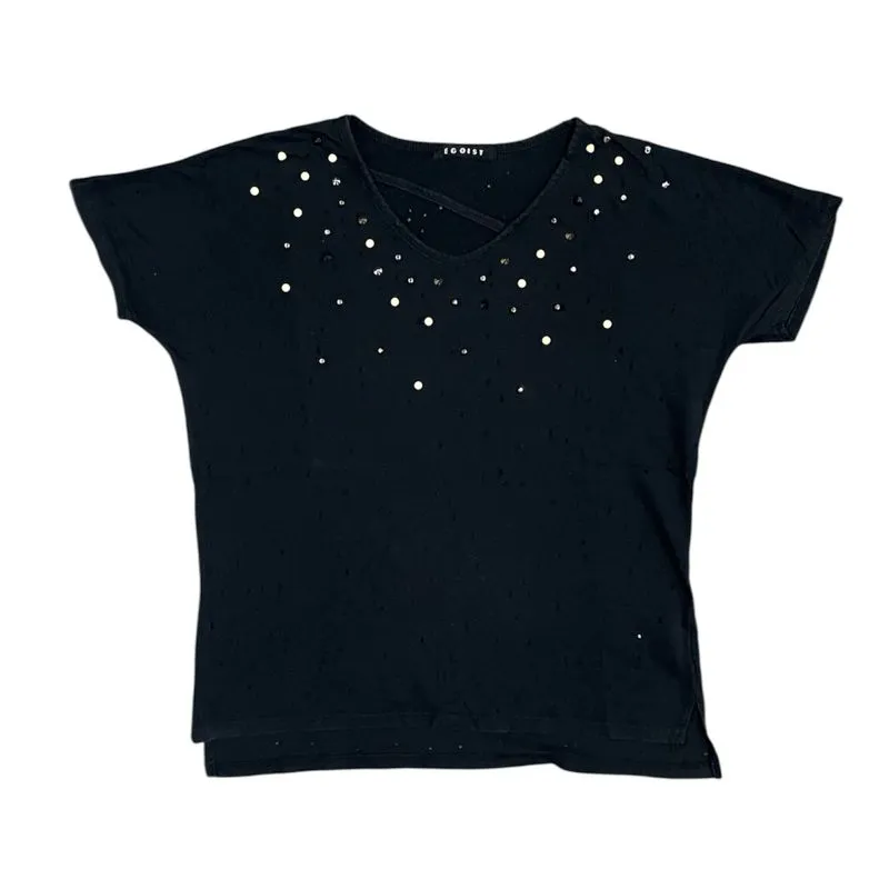 Egoist Studded Tshirt  photo 1