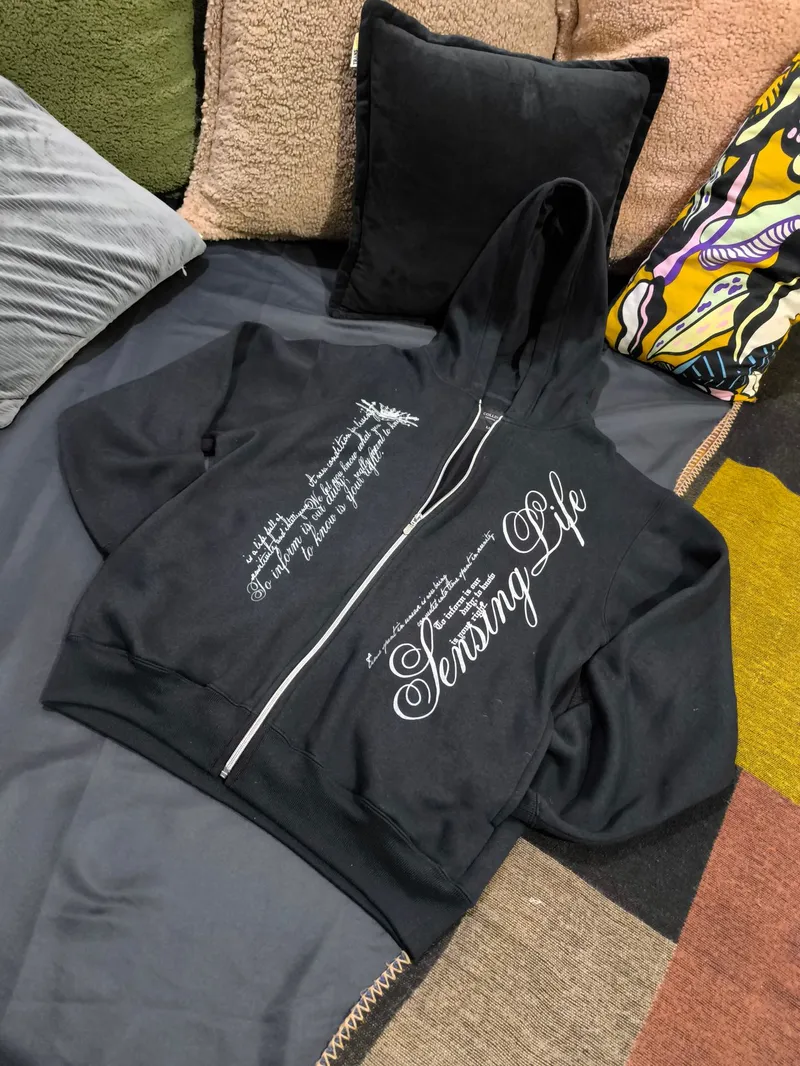 Streetwear Casual Bomber jacket Pria black photo 1