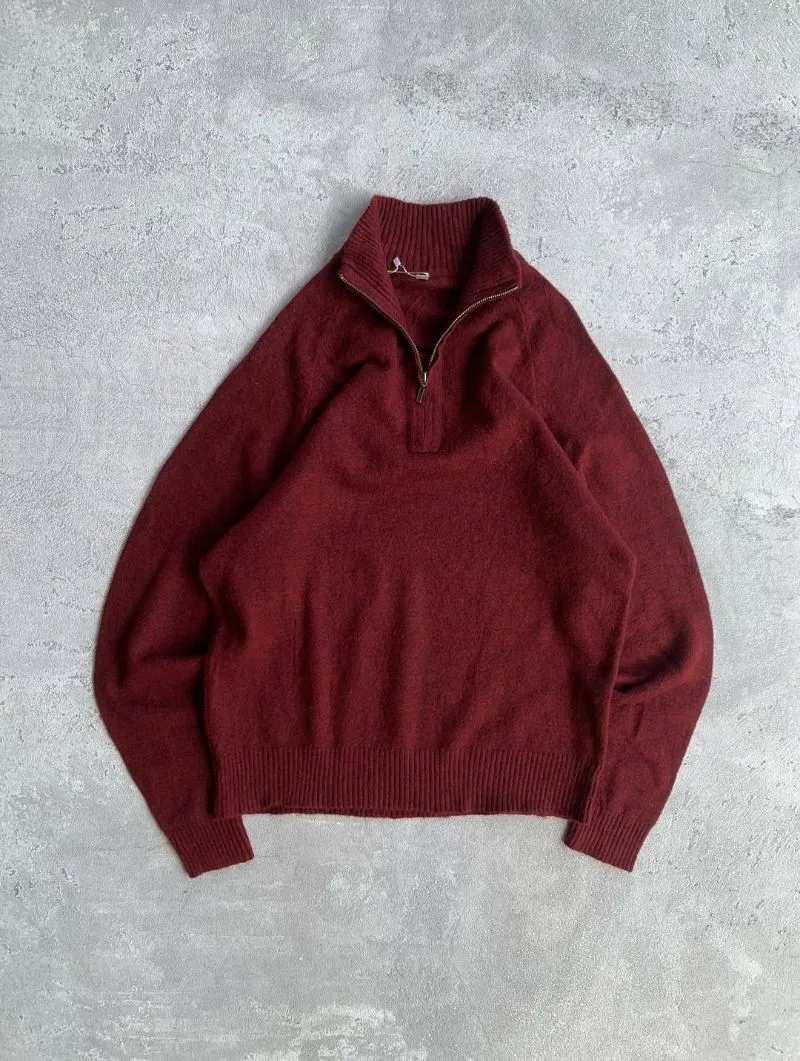 Knitwear vintage basic half zipper by Uniqlo photo 1