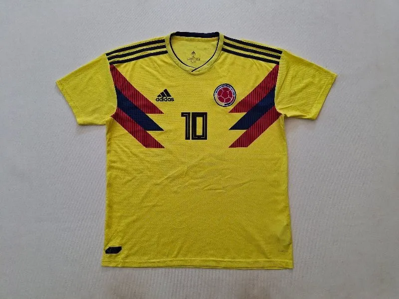 JERSEY ADIDAS KOLOMBIA HOME 2018/2019 JAMES ORIGINAL 100% photo 1