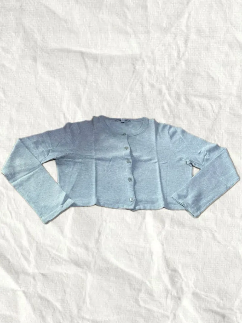 cardigan croptops uniqlo  photo 1