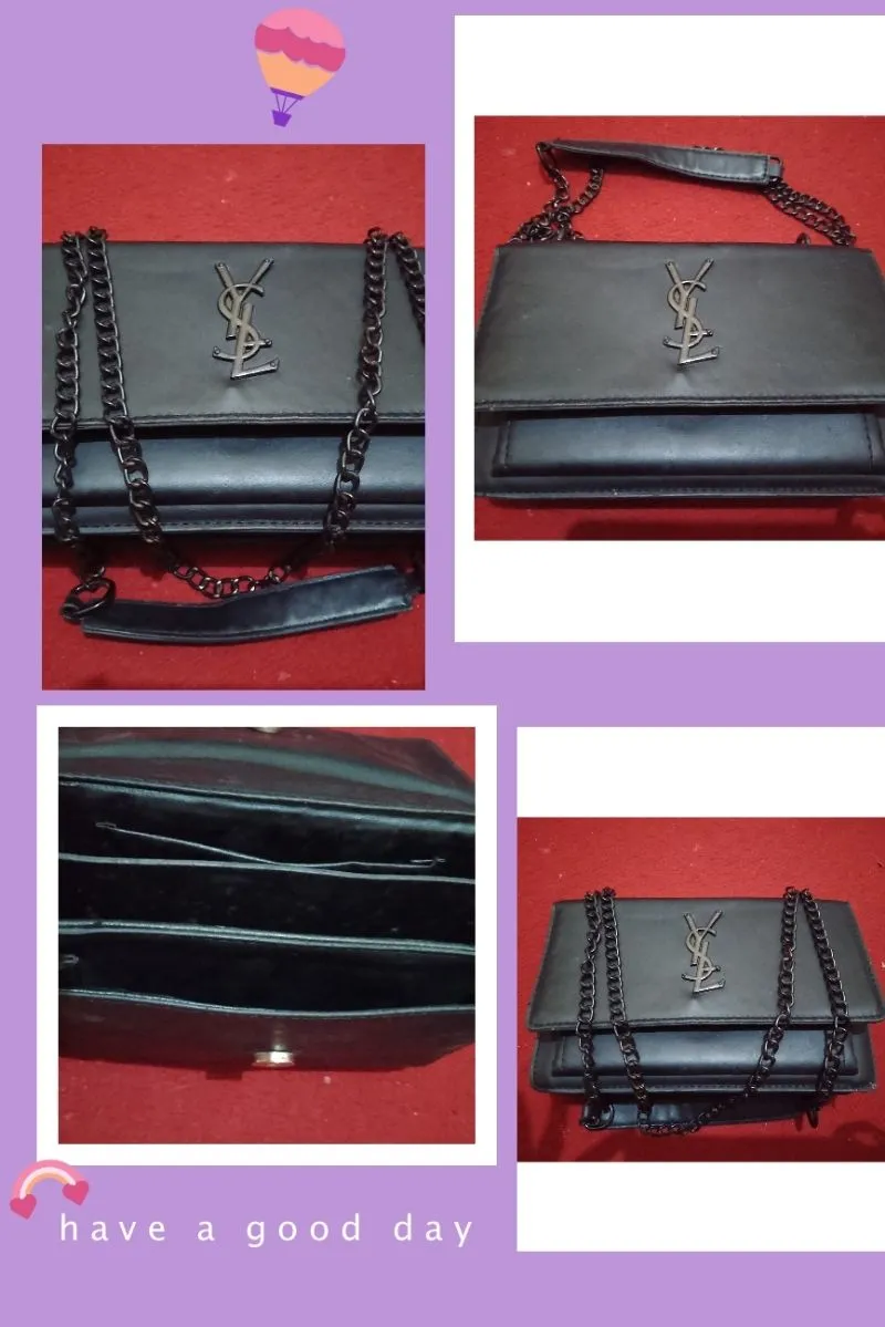 Tas wanita hitam YSL photo 1