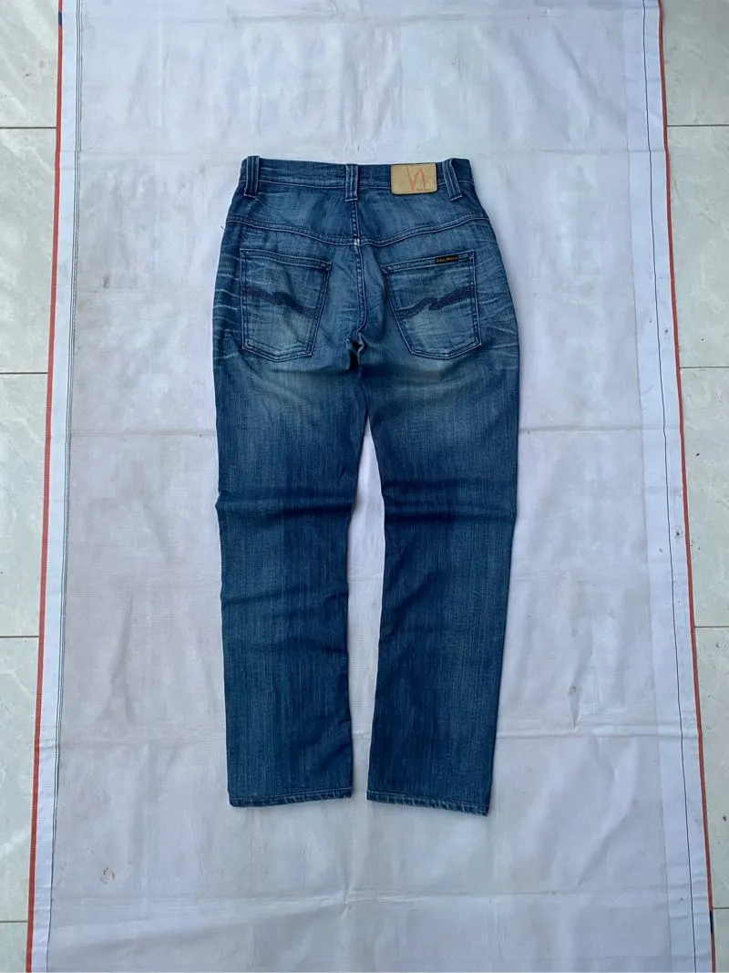 Nudie jeans Thin Finn Org. Strikey Pants  photo 1