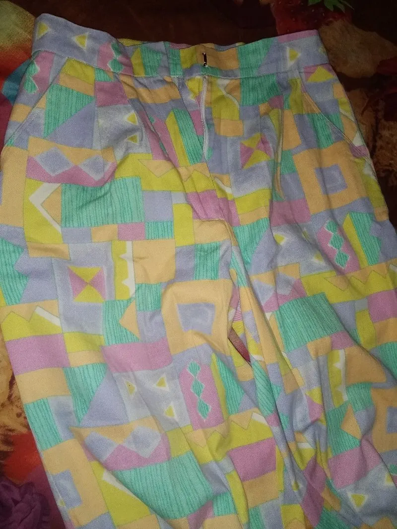 Y2K High waisted jeans Wanita multicolor photo 1