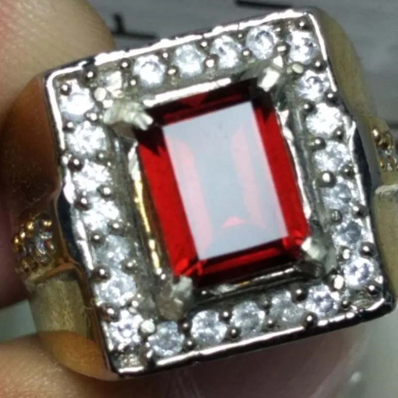 Natural garnet pyrope merah no heat iket photo 1