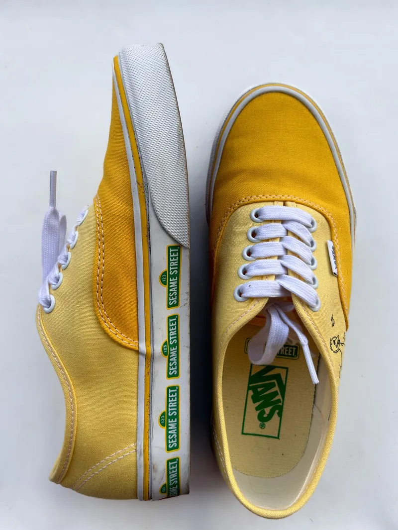 VANS Casual Sneakers Wanita orange yellow Preloved