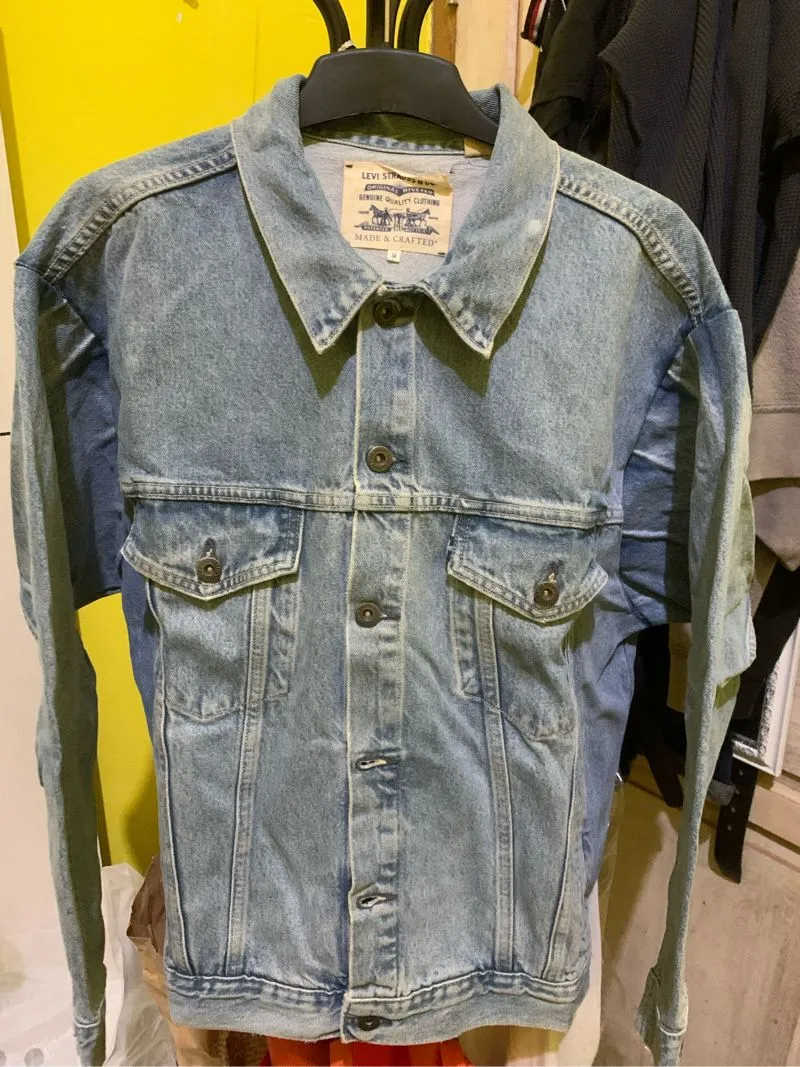 Levi's jacket denim over size boxy photo 1