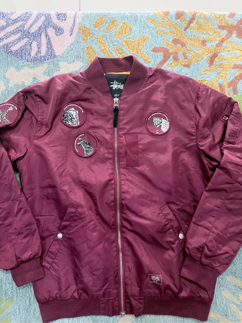Stussy Worldtribe MA-1 Bomber Jacket photo 1