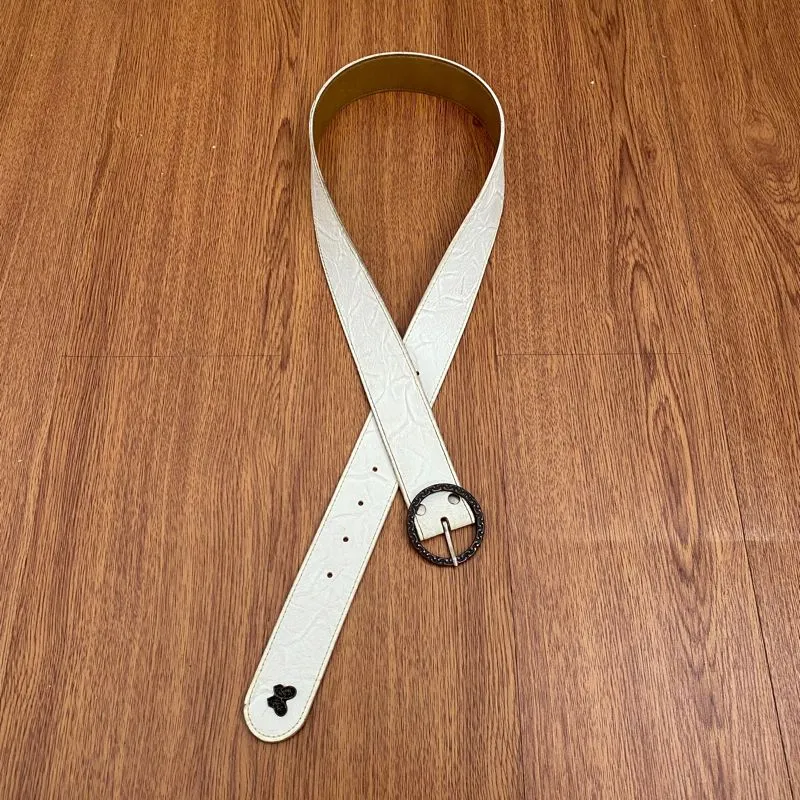 Y2K BELT WHITE photo 1