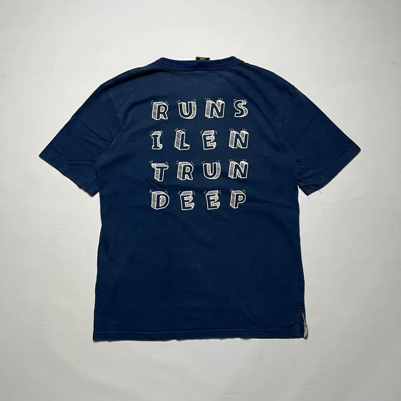 KAOS FRIZM WORKS BAJU T-SHIRT NAVY ORIGINAL photo 1