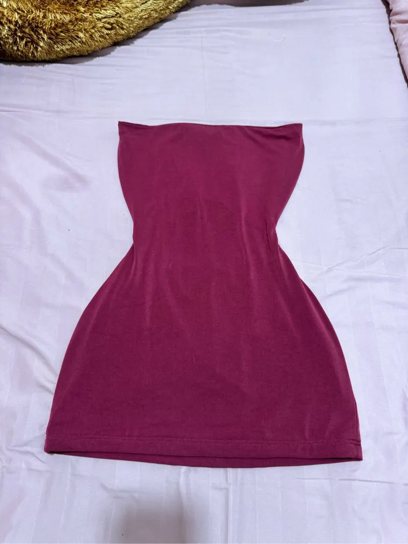 Dres merah pendek photo 1