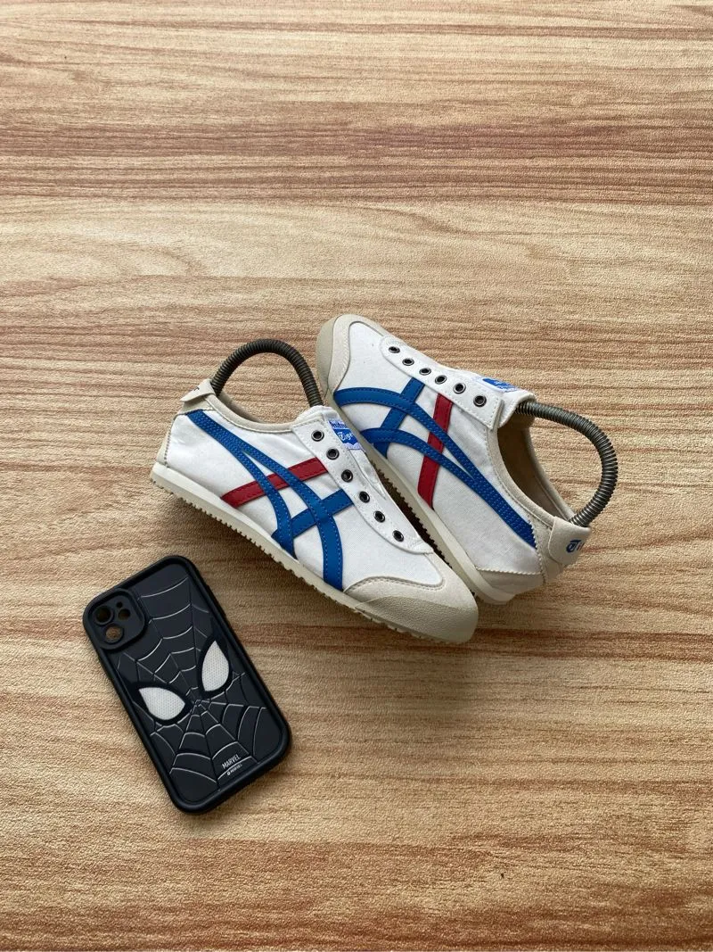 Onitsuka Tiger Casual Sneakers Wanita white navy photo 1