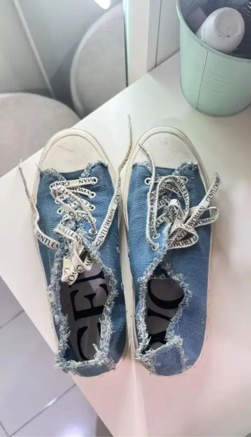 Gentle woman shoes jeans series ORIGINAL photo 1