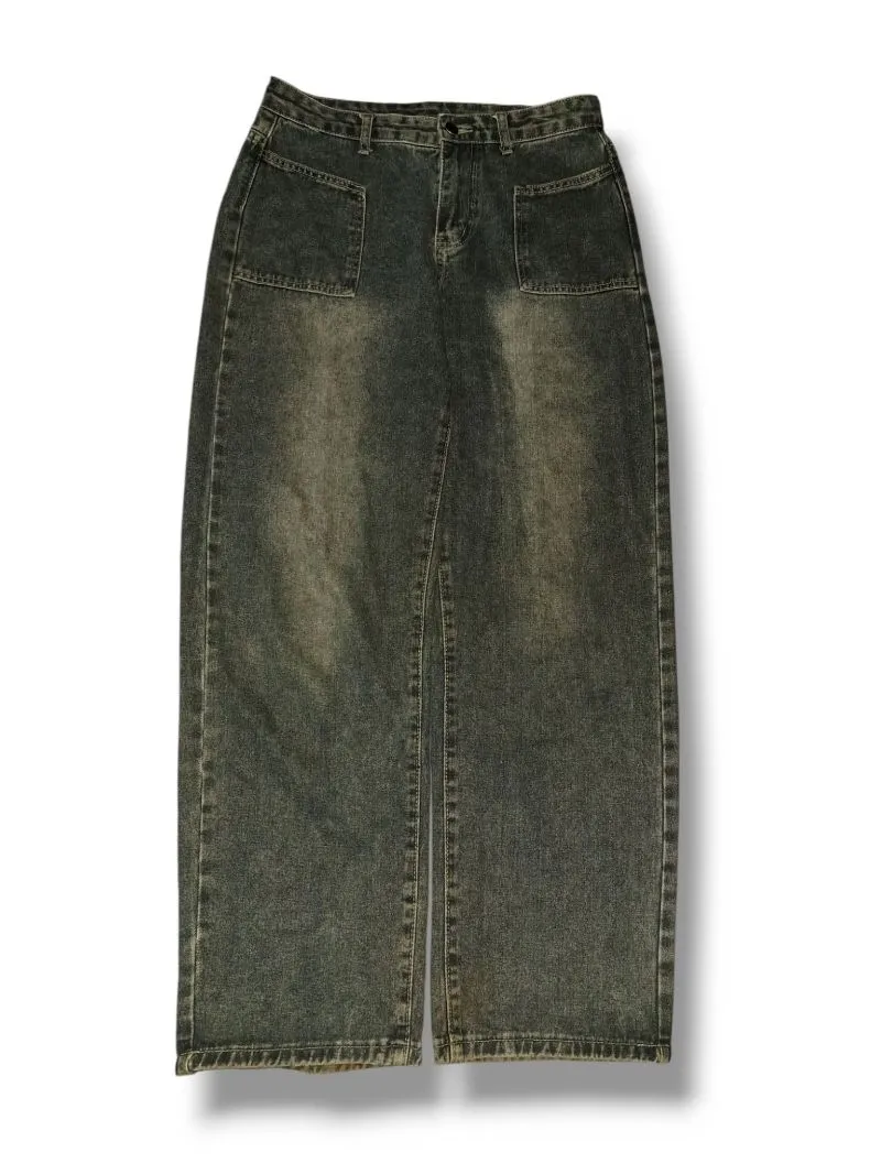 Washed Grey Jeans photo 1