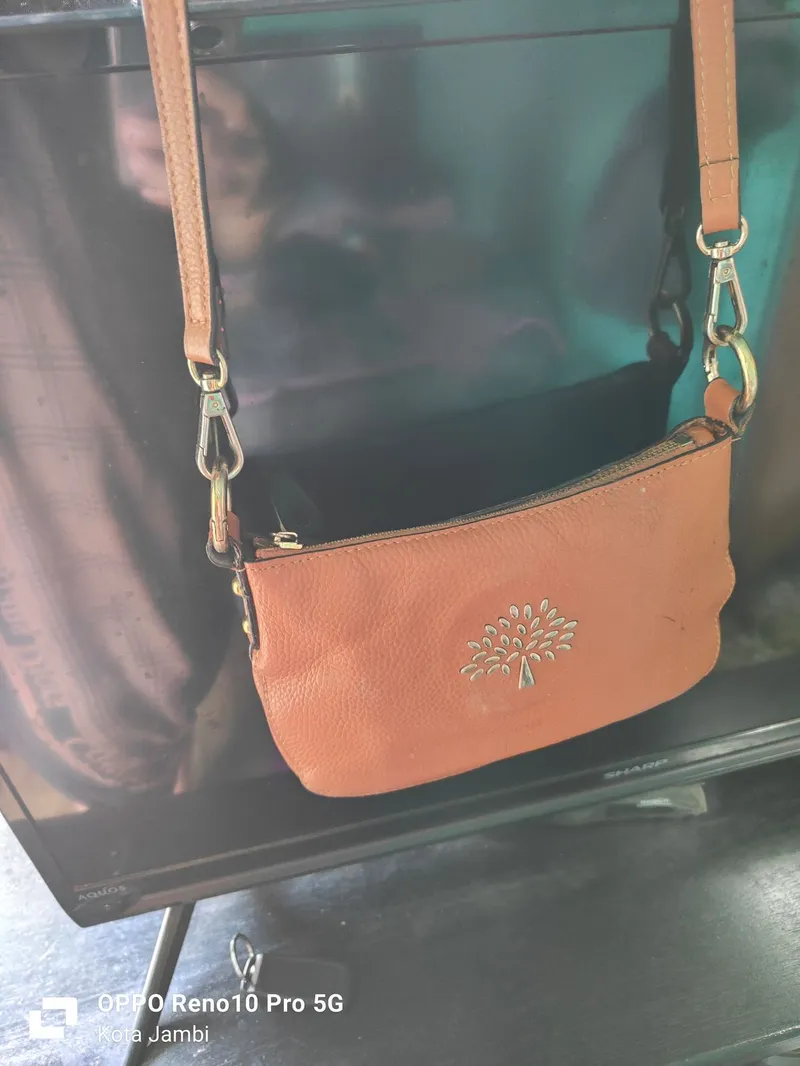 Casual Crossbody Bag Wanita brown photo 1
