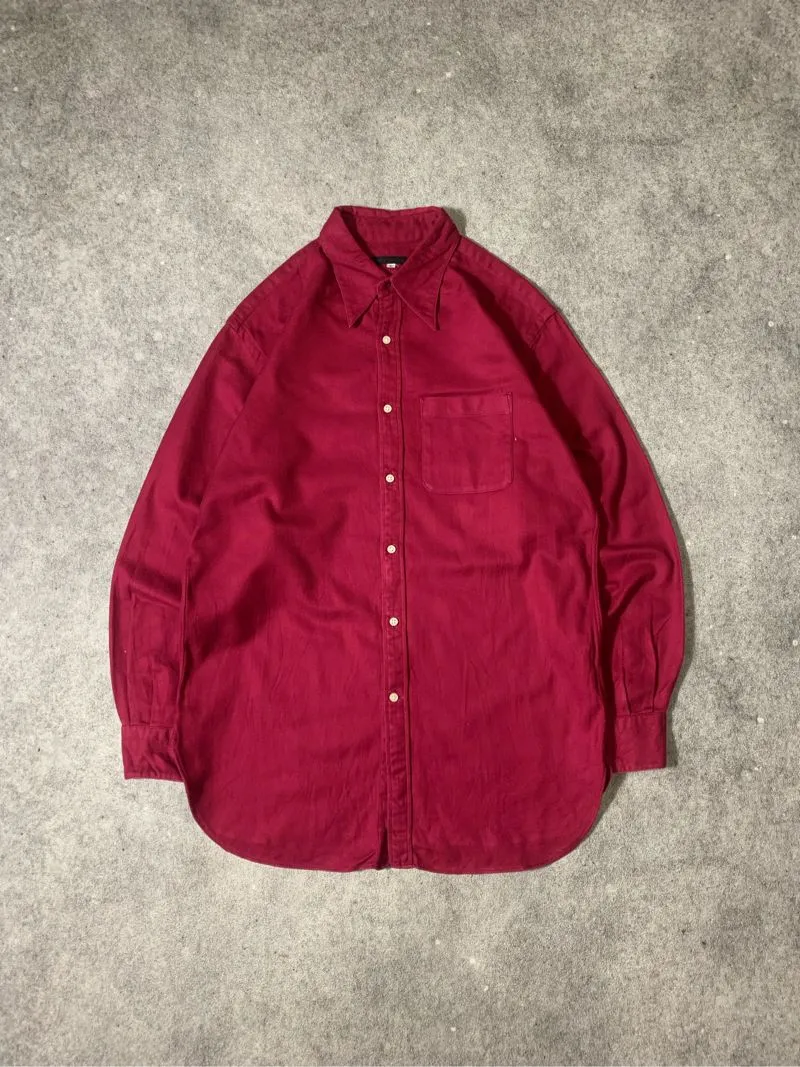 Tete homme issey miyake one pocket button up shirt photo 1