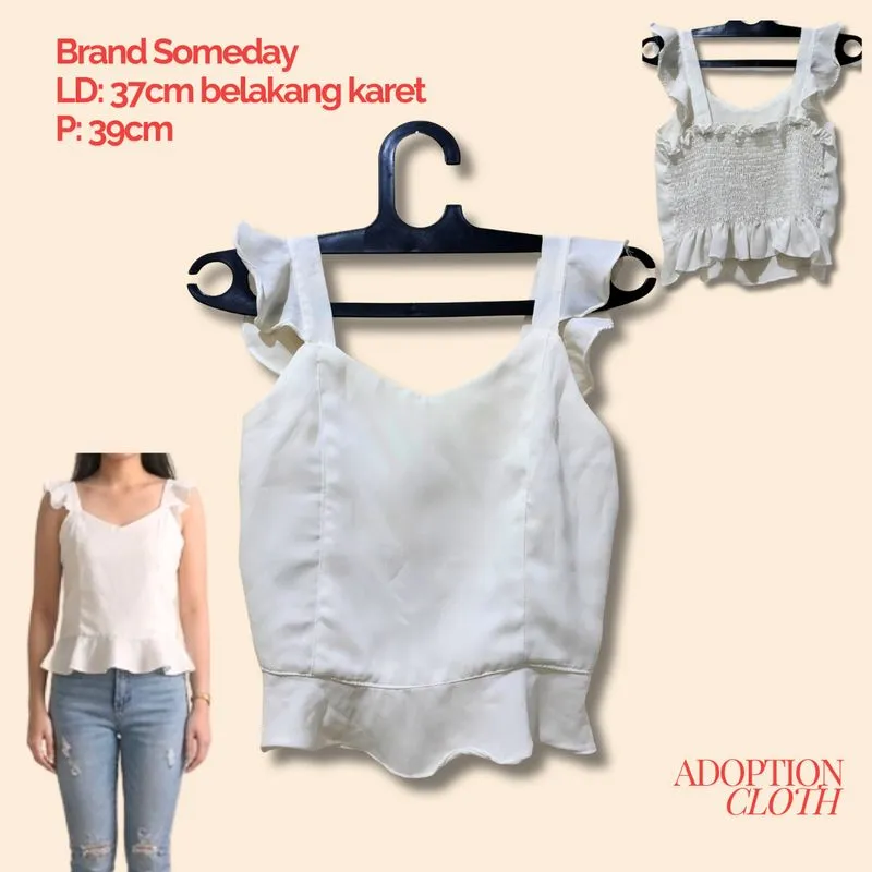 Tanktop Putih Someday photo 1