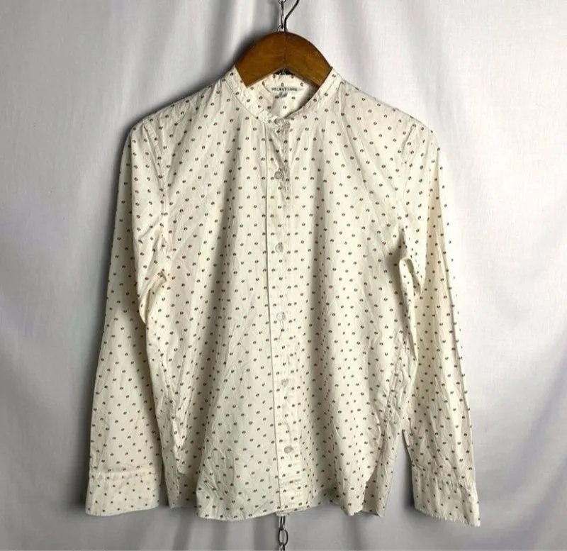 Helmut Lang Polka Shirt Kemeja Panjang Size M photo 1