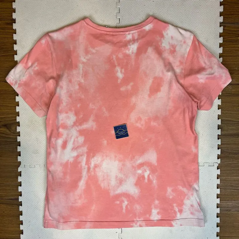 Adidas Originals Trefoil Tie-Dye Pink T-Shirt Preloved