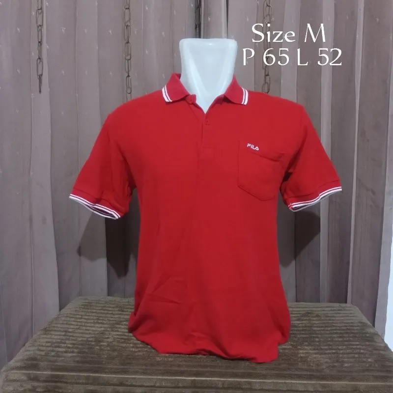 Kaos Fila Motif Tapped photo 1