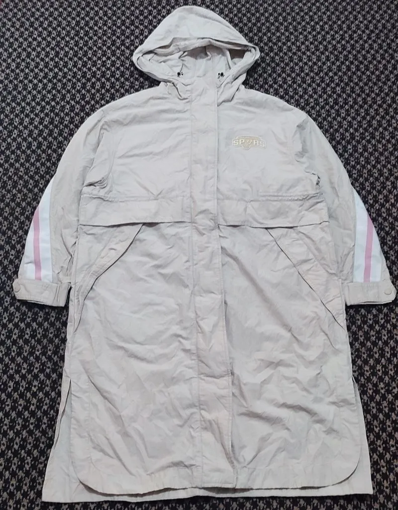Jaket Parka Long Gropcore NBA Spurs Beige photo 1