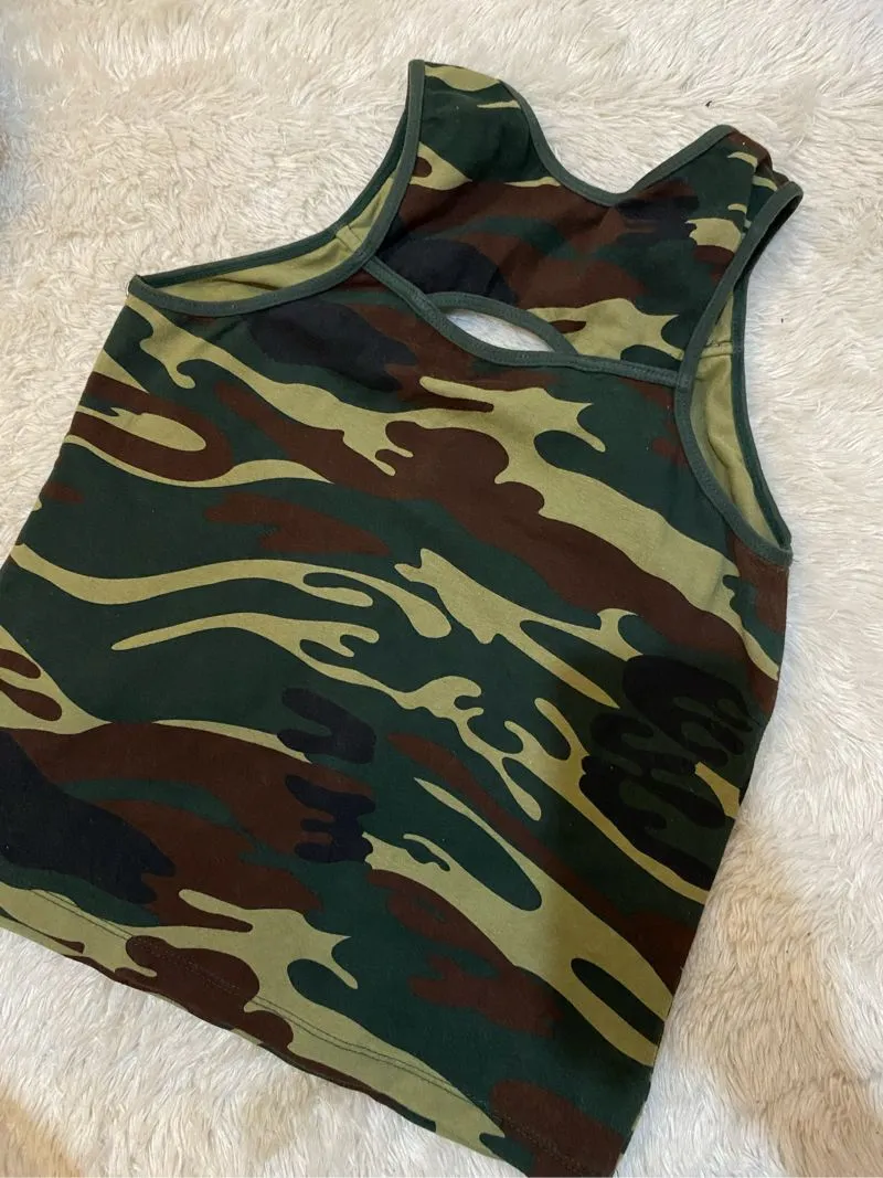 tanktop tentara vintage photo 1
