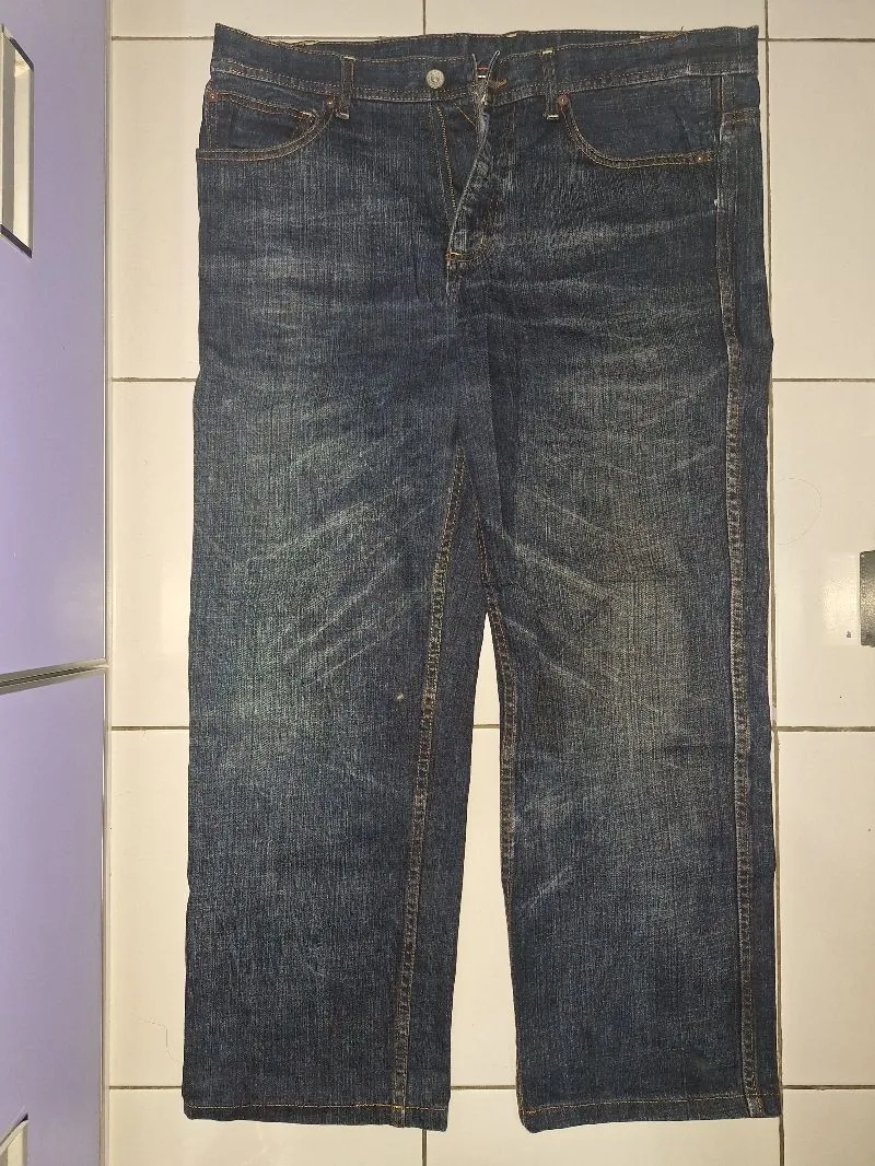 Straight Blue Jeans size 34-35 photo 1
