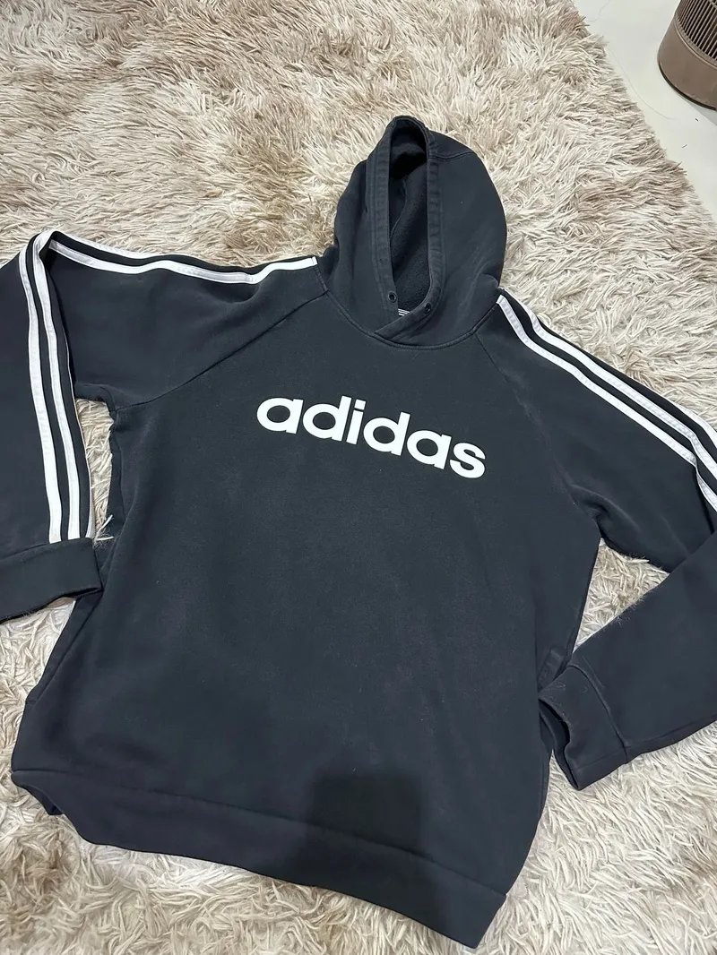 Adidas Streetwear Sportswear Hoody Wanita black photo 1